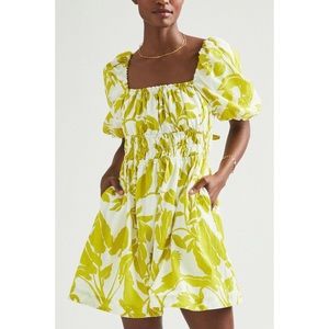 Maeve Anthropologie Floral Print Dress